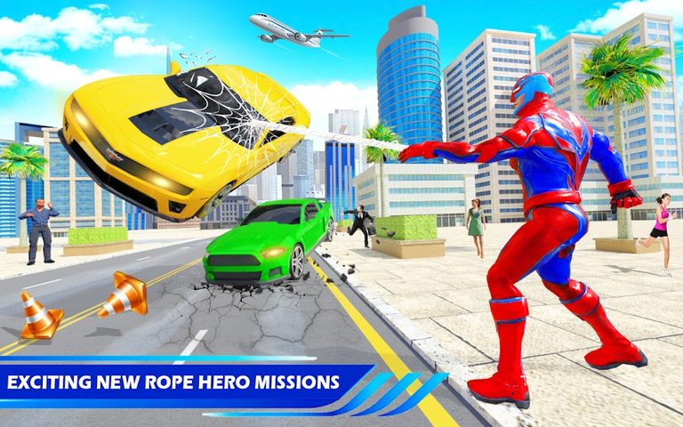 Screenshot 16: Rope Robot Hero Superhero Game