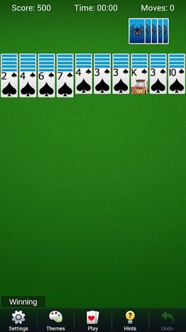 Captura 4: Spider Solitaire - Los Mejores Juegos de Cartas Clásicos