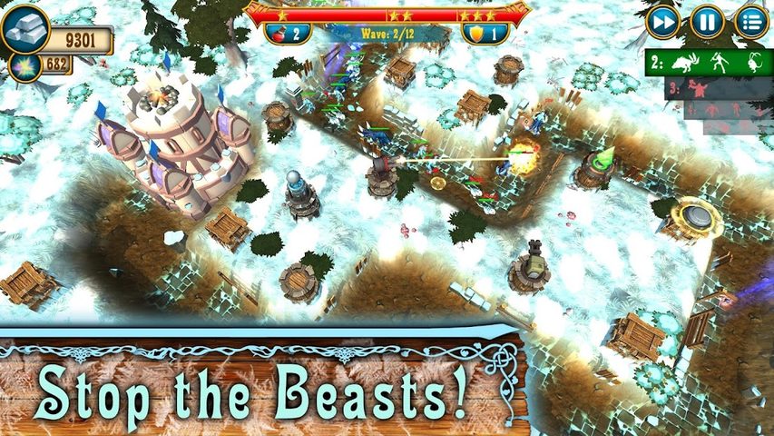 Screenshot 2: Fantasy Realm Tower Defense