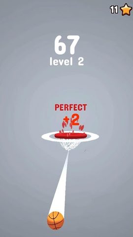 Screenshot 3: Reverse Basket : basketball ga