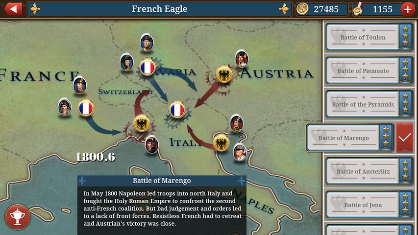 Captura 21: Guerra Europea: Campañas de Napoleón
