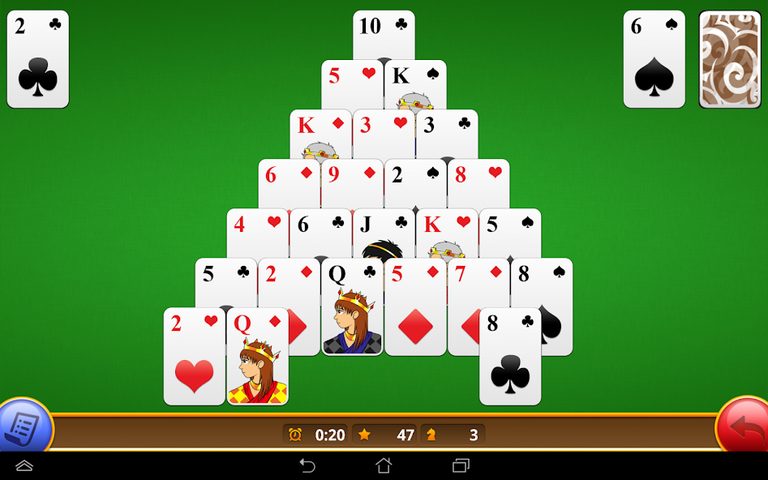 Captura 10: Pirámide Solitario Clásico Gratis