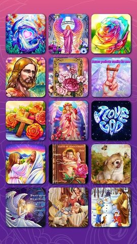 Скриншот 7: Bible Coloring - Paint by Number, Free Bible Games