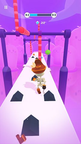 Captura 2: Pixel Rush: Circuito de Obstáculos