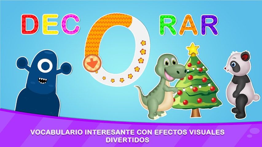 Captura 4: Trazar el Alfabeto y Números en Español