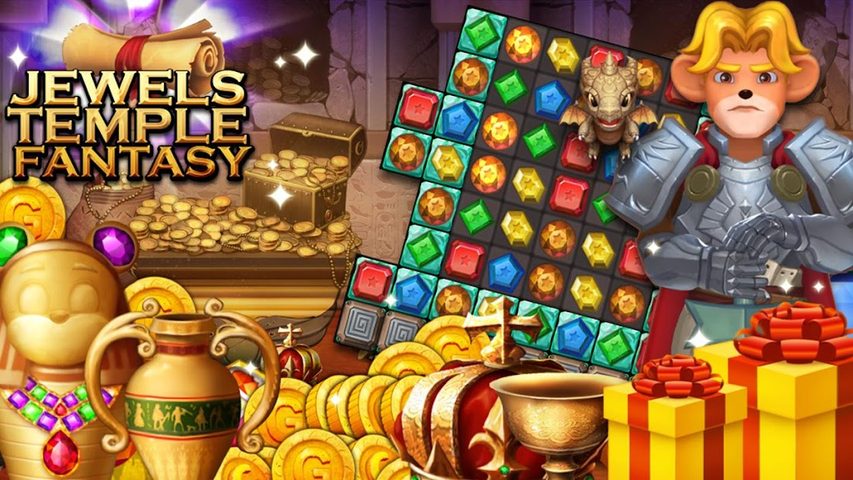 Screenshot 3: Jewels Temple Fantasy
