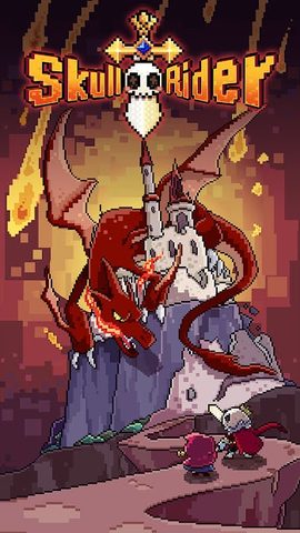 Screenshot 1: Skull Rider - Pixel RPG
