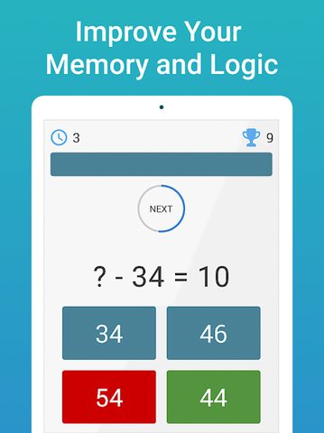 Скриншот 14: Быстрый Мозг: Математические Игры для Ментальной Тренировки