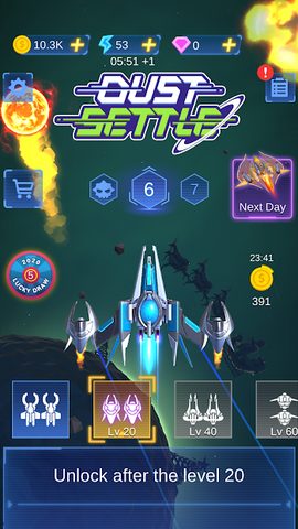 Screenshot 11: Dust Settle 3D - Galaxy Attack
