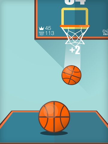 Captura 14: Baloncesto FRVR - Tiro de dunk