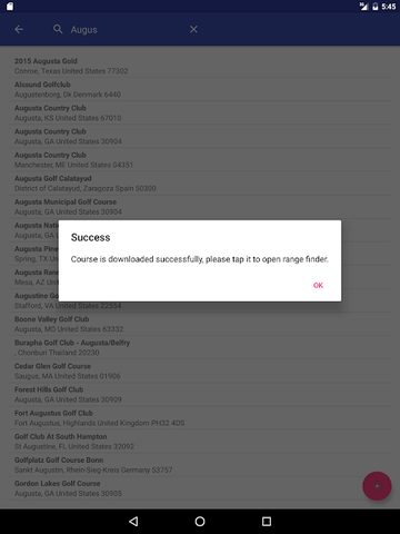 Captura 12: Telémetro GPS para Golf