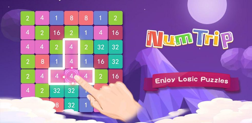 Screenshot 1: NumTrip:Merge Numbers & Block