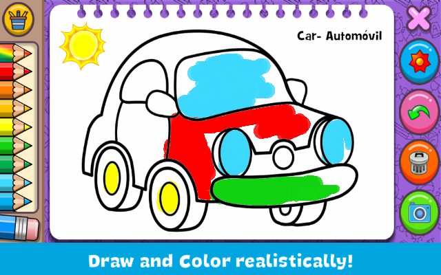 Screenshot 9: Coloring & Learn