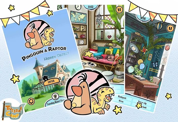 Screenshot 19: Pingouin&Raptor: Hidden Object