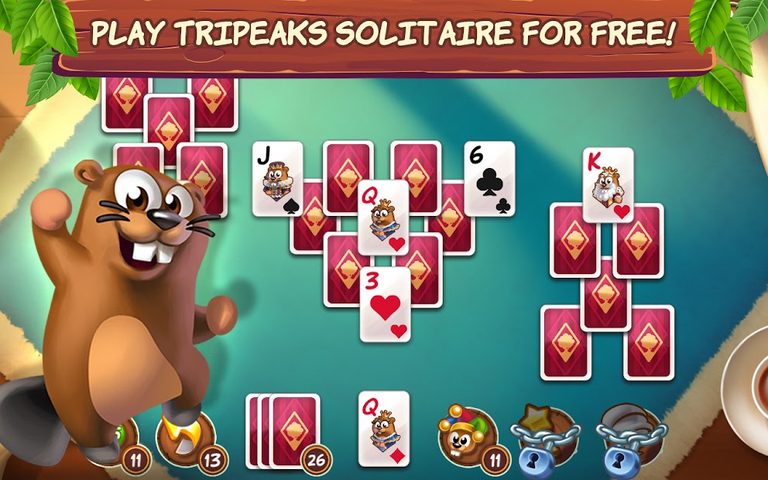 Screenshot 1: Treepeaks: Solitaire Tripeaks