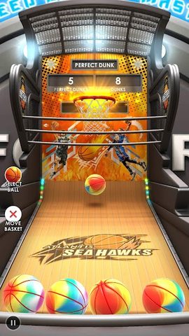 Screenshot 6: Basketball Flick 3D