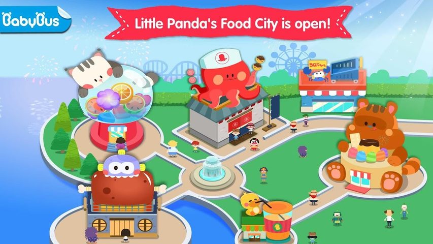 Screenshot 1: Little Panda's Food Cooking