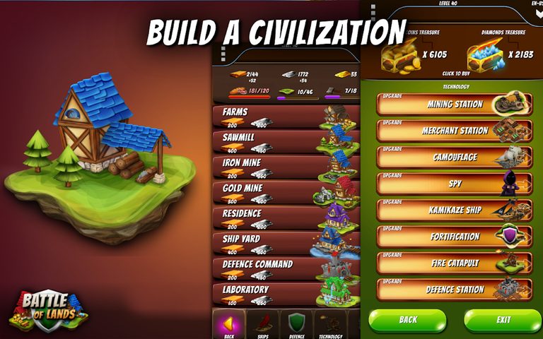 Screenshot 16: Battle of Lands -Pirate Empire