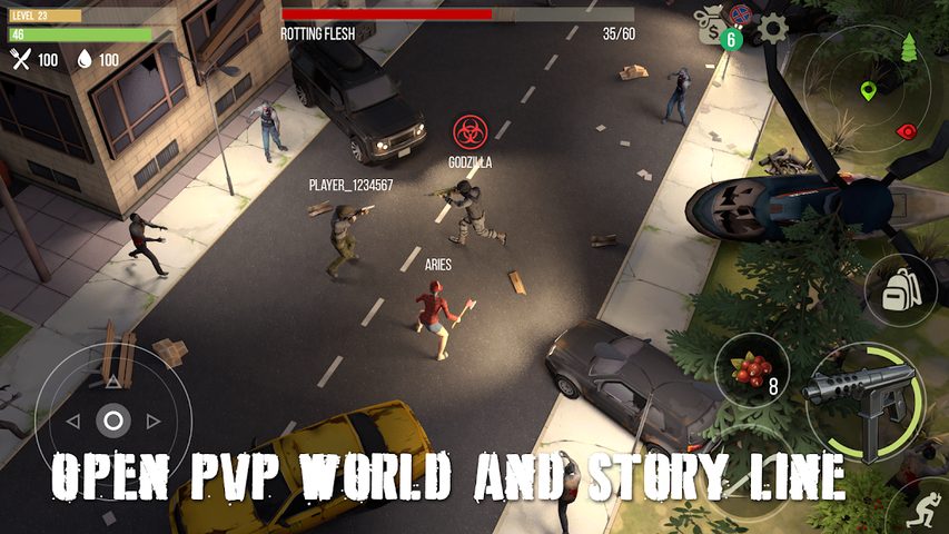 Captura 5: Día de la Presa: Sobrevivir en el Mundo de los Zombies