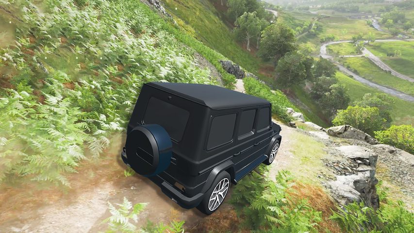 Screenshot 1: Offroad Car Games Racing 4x4
