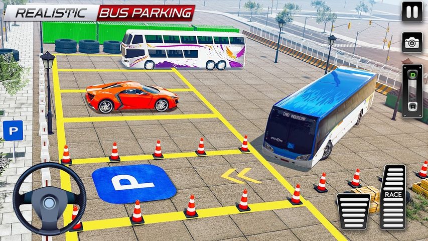 Screenshot 3: Super Coach Driving Parking