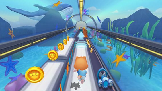 Screenshot 7: Talking Pet Gold Run