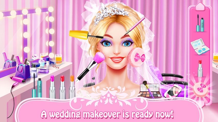 Screenshot 2: Makeup Games: Wedding Artist Games for Girls
