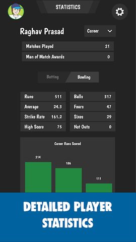 Captura 7: Cricket Manager - Superliga