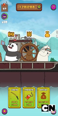 Screenshot 14: We Bare Bears: Crazy Fishing