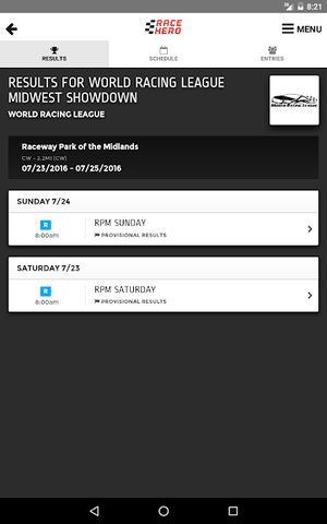 Screenshot 8: RaceHero Live Timing & Results