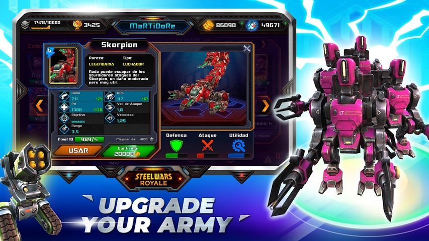 Screenshot 7: Steel Wars Royale - Multiplaye