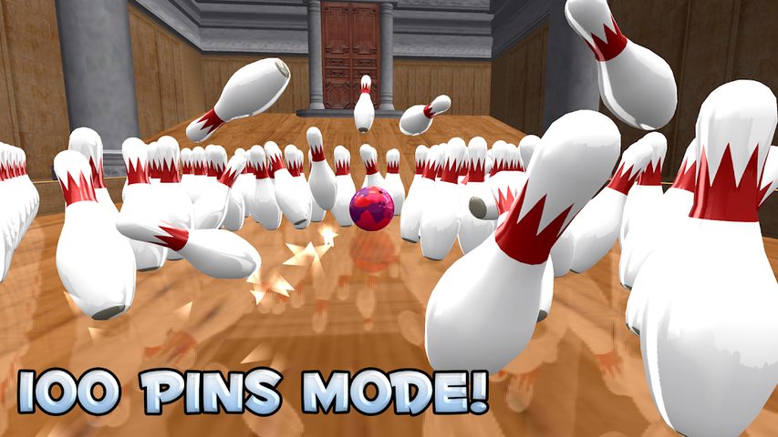 Screenshot 4: Galaxy Bowling 3D Free