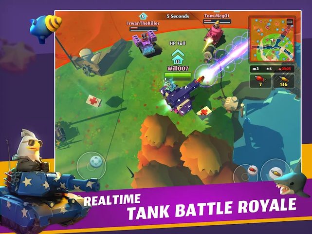 Screenshot 20: PvPets: Tank Battle Royale Gam