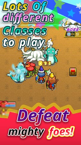Screenshot 1: Quest Town Saga