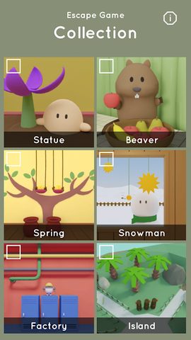 Screenshot 1: Escape Game Basic