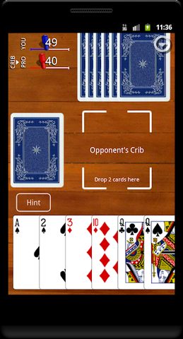 Captura 1: Cribbage Classic
