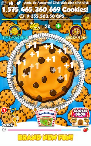 Screenshot 1: Cookie Clickers 2
