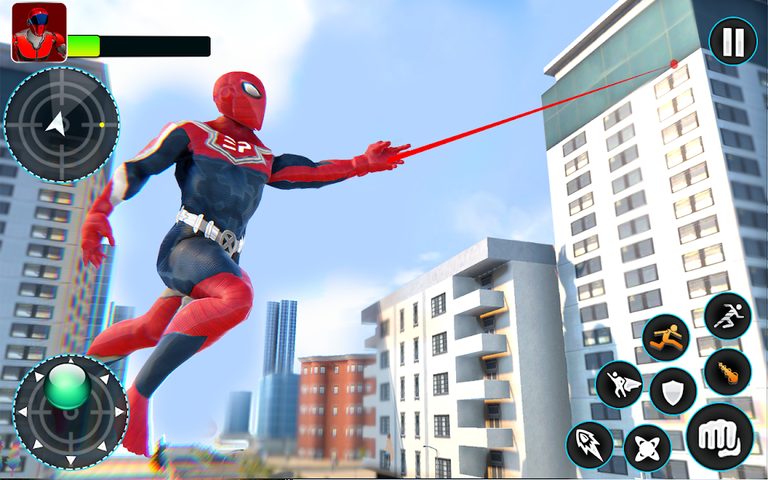 Screenshot 8: Flying Hero Rescue Robot Games