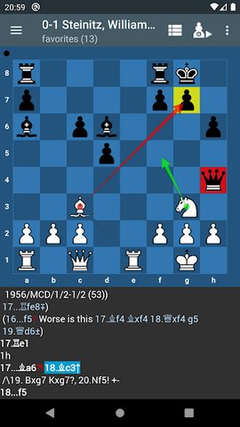 Screenshot 1: Chess PGN Master