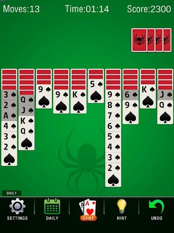 Screenshot 8: Spider Solitaire 2021