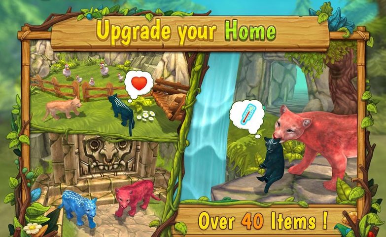 Screenshot 3: Mountain Lion Family Sim : Animal Simulator