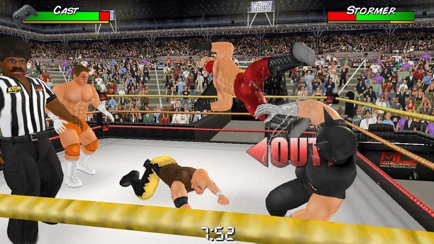 Captura 19: La experiencia de lucha libre