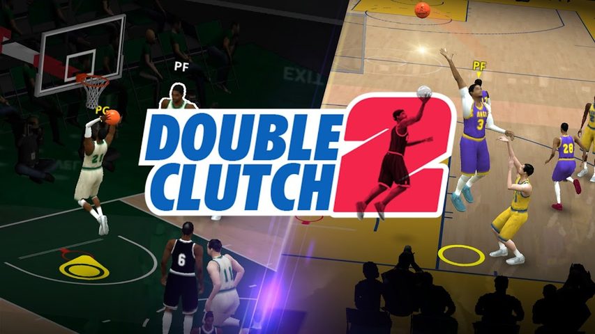 Screenshot 1: DoubleClutch 2 : Basketball Game