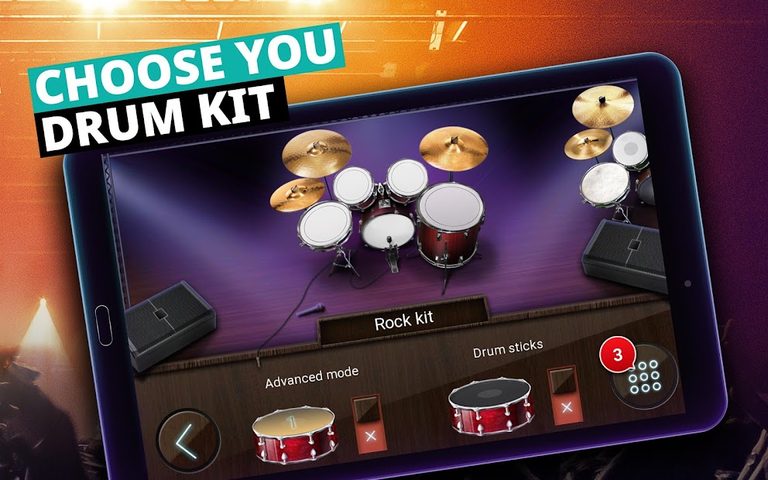 Captura 12: Simulador de juegos musicales de batería