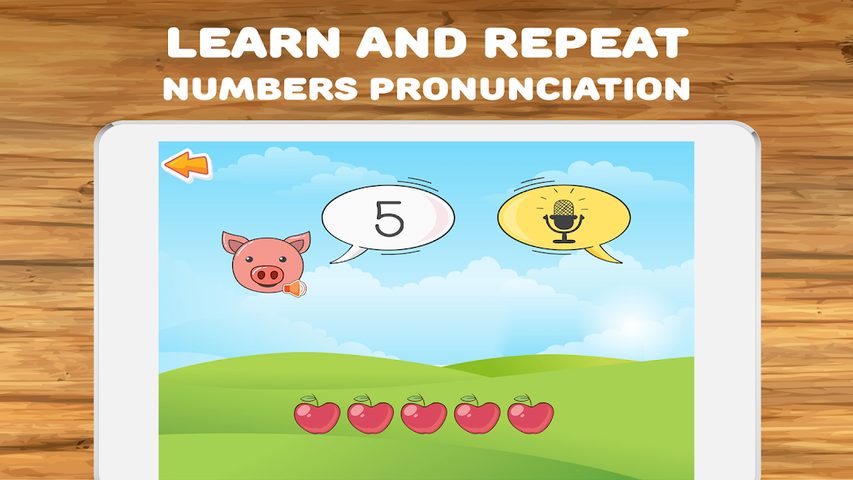 Captura 1: Matemáticas para Niños