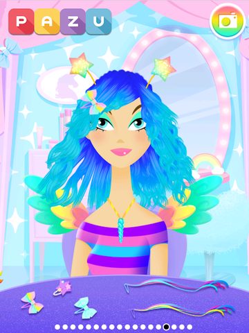 Captura 7: Salón de belleza mágico de unicornios