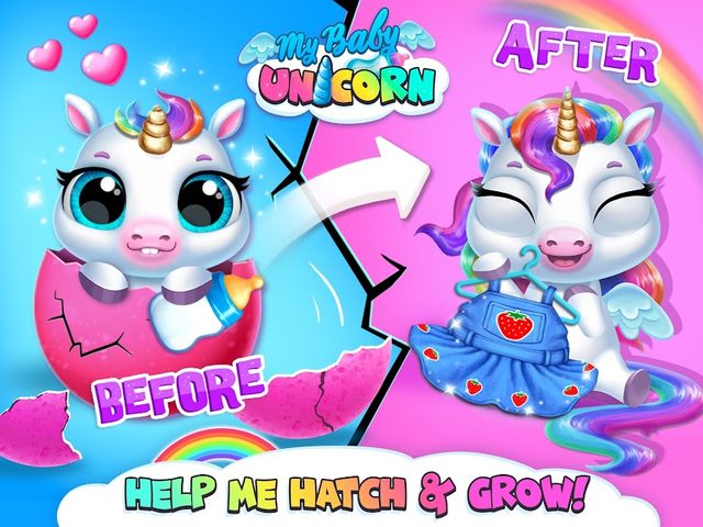 Screenshot 9: My Baby Unicorn - Pony Care