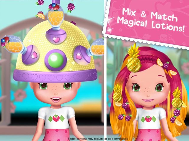 Screenshot 9: Strawberry Shortcake Holiday Hair
