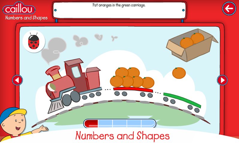 Screenshot 2: Caillou learning for kids