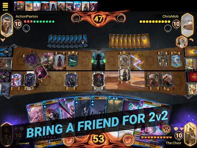 Captura 11: Batalla de cartas míticas